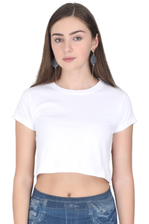 White Crop Top