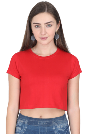 Red Crop Top