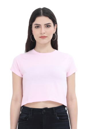 Pastel Pink Crop Top