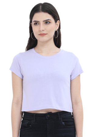 Lavender Crop Top