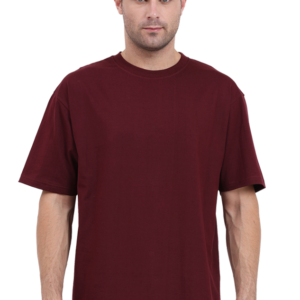 Oversized Maroon T-Shirt