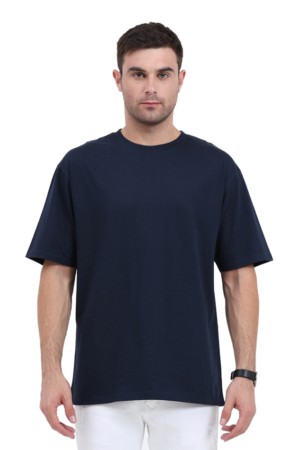 Oversized Navy Blue T-Shirt