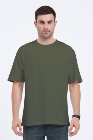 Oversized olive green T-Shirt