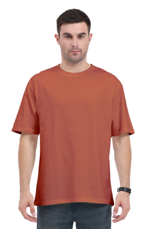 Oversized Copper Brown T-Shirt