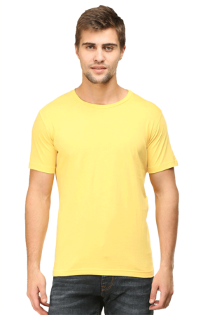 Lamon yellow Round neck