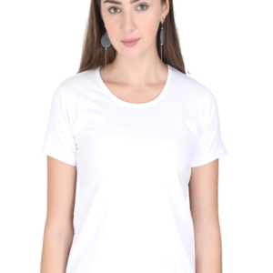 White Round neck T-shirt