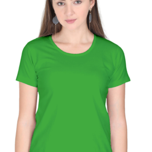 Green women's T-shirt