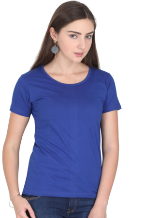 Blue Round Neck